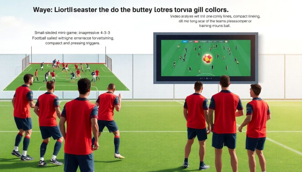 Как реализовать агрессивный футбол: принципы высокого прессинга и компактности схемы 4-3-3 - иллюстрация