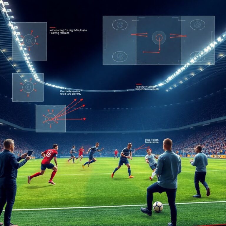 Ключевые метрики агрессивного футбола: перехваты, выносы и процент владения