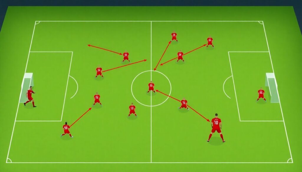 Секреты игроков на острие: как форварды используют прессинг соперника - иллюстрация