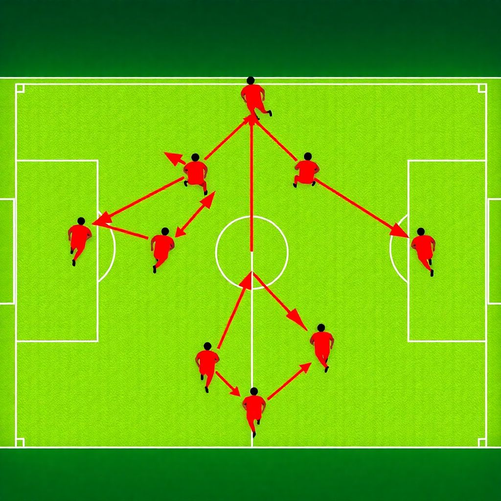 Искусство переходной игры после потери мяча в агрессивном стиле