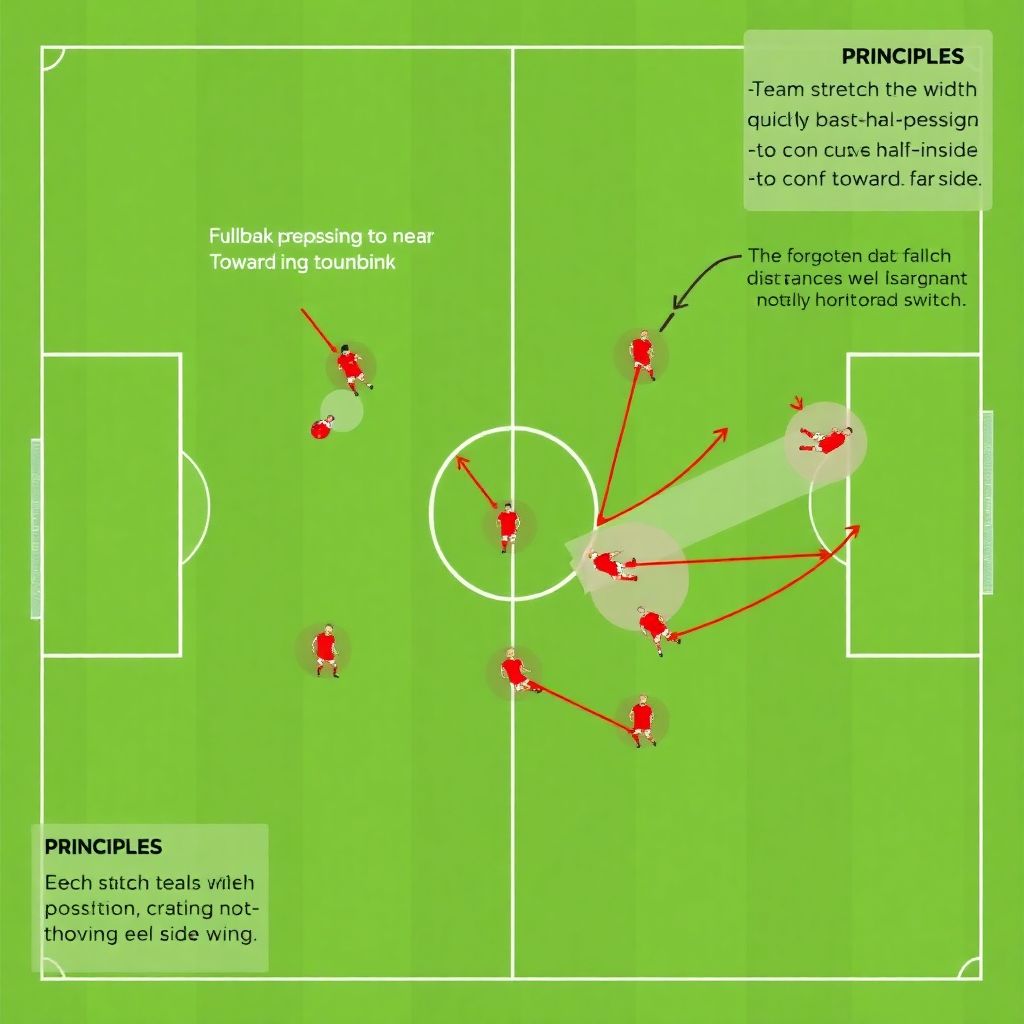 Доминирование на флангах: как использовать ширину поля для постоянного прессинга