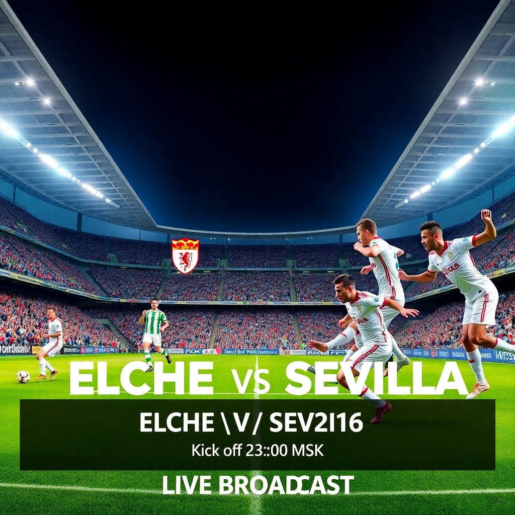 Эльче – Севилья: прямая трансляция матча 19 января 2026, где смотреть онлайн