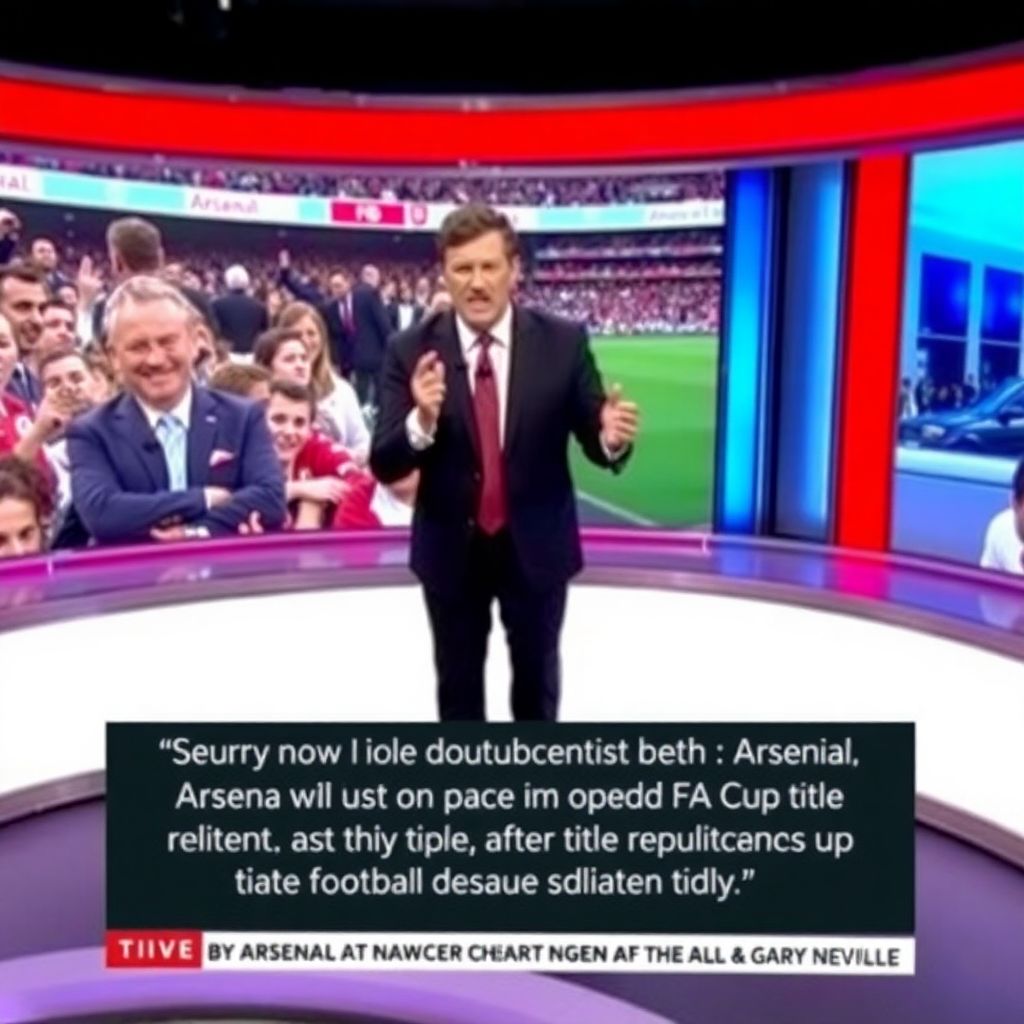 Гари Невилл раскритиковал Арсенал: вылет из Кубка и риск для титула